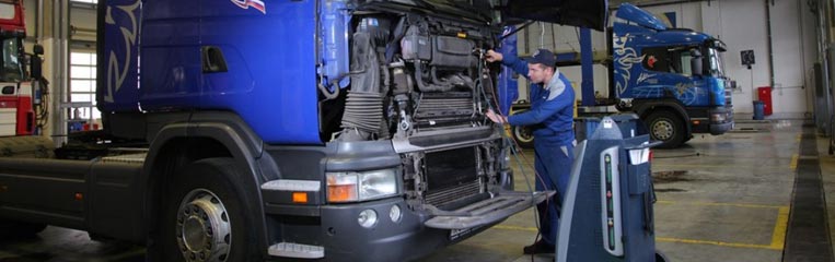 Меры безопасности при техническом обслуживании грузовых автомобилей
