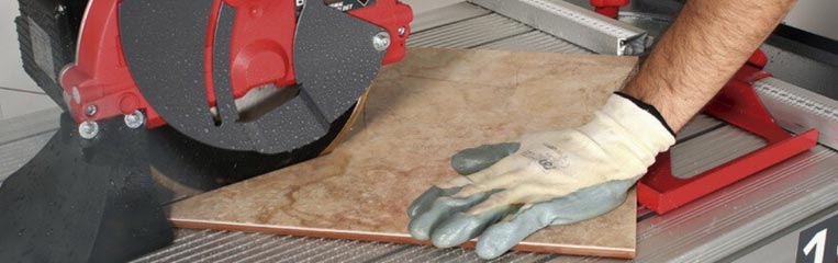 Основные правила техники безопасности при резке керамической плитки